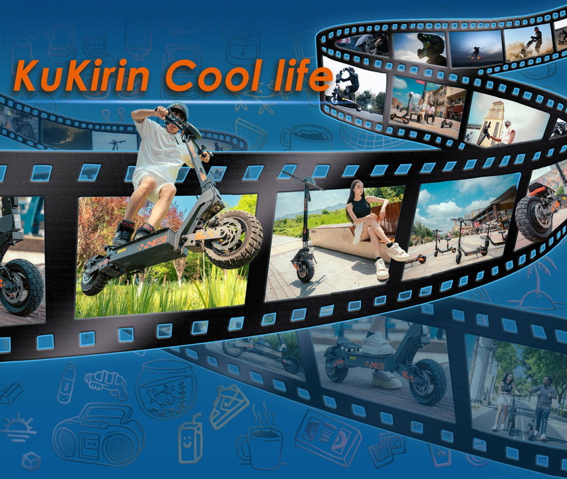 Kukirin G2 foldbar elektrisk scooter 800W motor 48V 15Ah batteri 10 tommer _voghion.com
