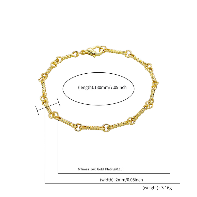 Pulseras con dijes de moda para mujer, collar cubano de hueso de aleación, cadena para el cuello, pulsera con personalidad apilable de hip hop_voghion.com