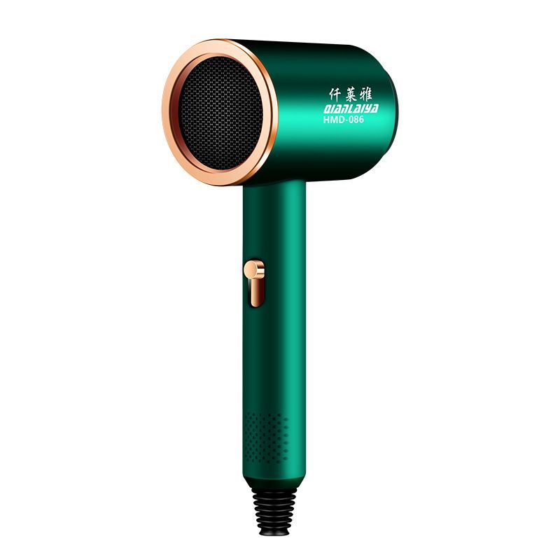 Professional Salon-Grade Hair Dryer With Blue Light Therapy, 800W High Power, Cool/Hot Air Modes, Detachable Nozzle – Ideal For Home & Dorm Use_voghion.com