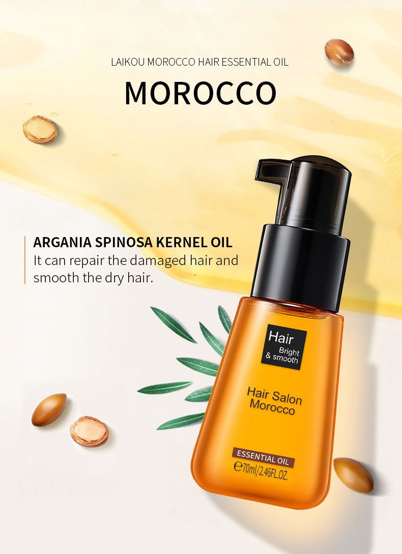 Peelings & Körperbehandlungen Marokkanische Haarpflege Ätherisches Öl Englische Verpackung Macht trockenes Haar weich_voghion.com