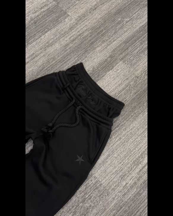 Men's Clothing Fashion Men's And Women's Same Style Trendy Brand Trousers Two Piece Trousers Loose Drawstring Trousers Embroidery_voghion.com