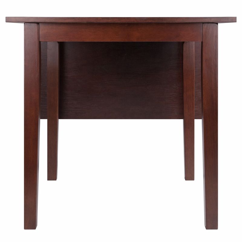 Perrone Drop Leaf Dining Table; Walnut_voghion.com