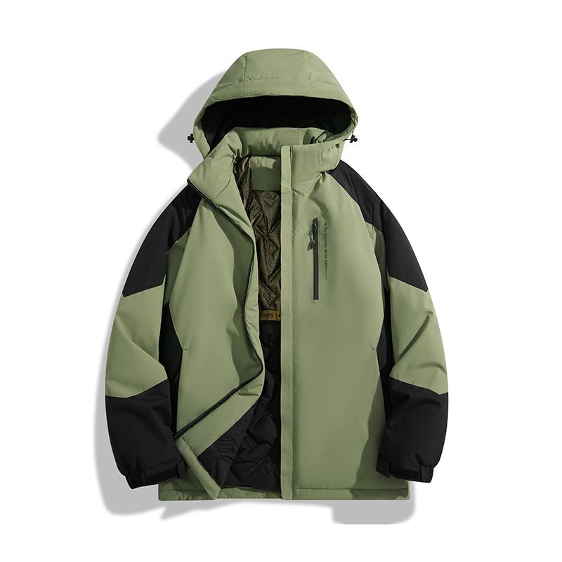 Giacca invernale da uomo 2024, nuova tecnologia, nera, in grafene, antivento, impermeabile, antimacchia, da trekking, in softshell di cotone_voghion.com