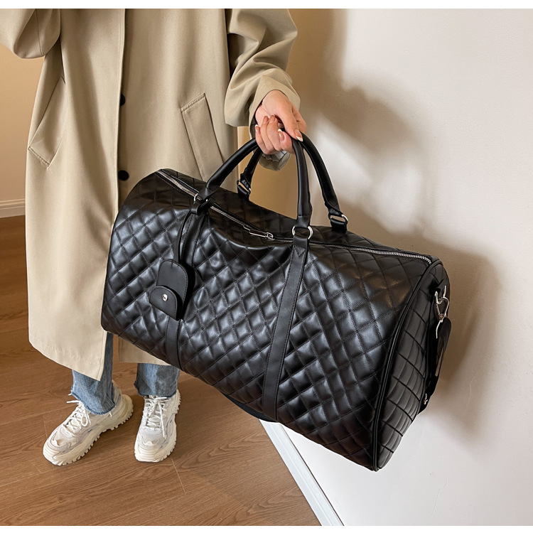 Ny forretningsrejsetaske til mænd med stor kapacitet til at forbedre udseendet, bagagetaske til opbevaring, shopping, sport og fitness til kvinder_voghion.com