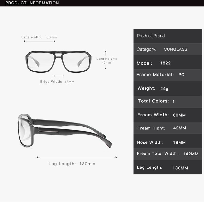 Gafas de sol fotocromáticas polarizadas HOOLDW de moda para hombre, para deportes al aire libre, gafas de sol camaleónicas, gafas de conducción, gafas que cambian de color_voghion.com