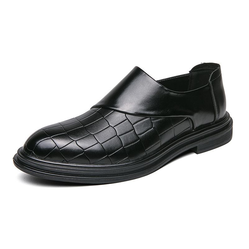 Unbeatable Quality 2024 Spring Autumn Zipper Legged Large Sizes Business And Leisure, Happy For Men, Wedding Leather Shoes_voghion.com