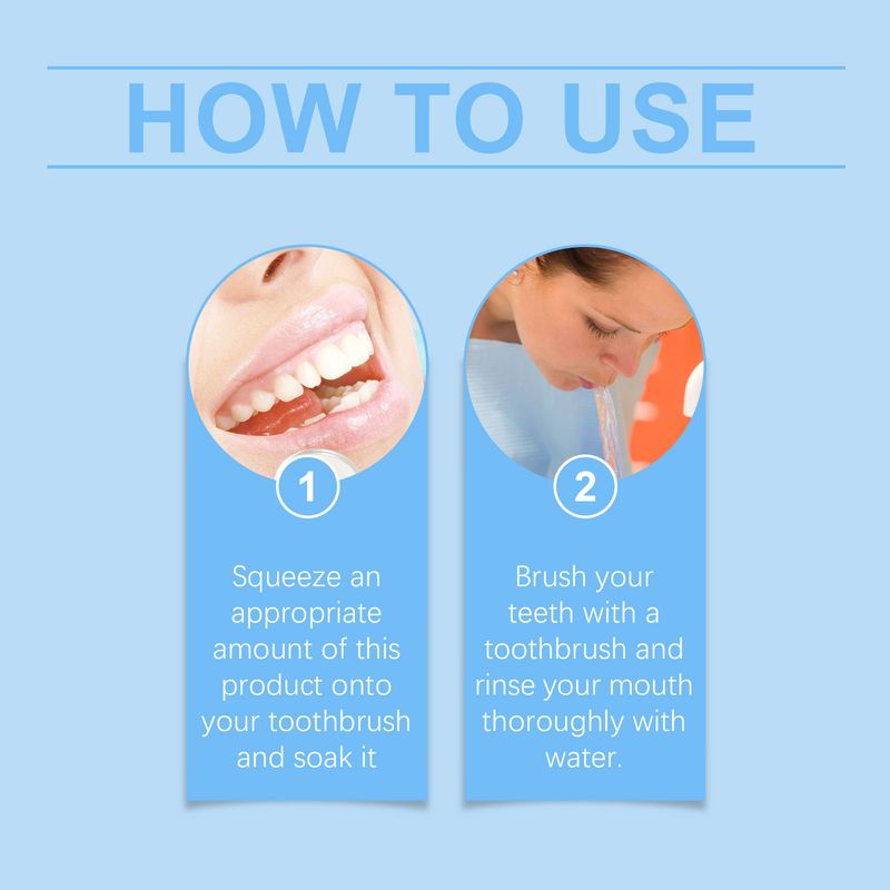 Il dentifricio per la cura dentale mantiene i denti puliti e igienici, riduce le macchie e sbianca naturalmente i denti_voghion.com