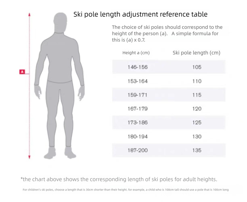 2025 Outdoor Single Section Aluminum Alloy Poles Multi-Functional Easy Ski Equipment_voghion.com