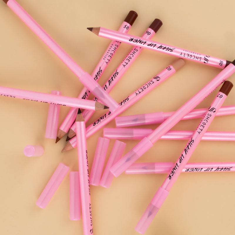 Lipliner, 12 Farben, matter Lippenstift, Lipliner-Set, Nude-Farbe, langanhaltend, nicht verblassend, erste Generation_voghion.com
