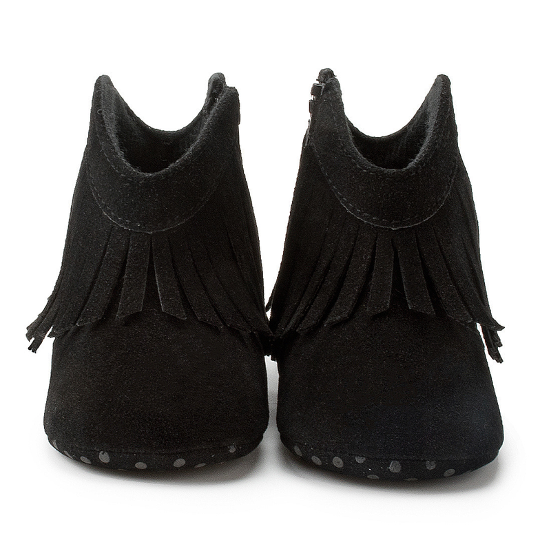 Baby Shoes Tassels Small Boots Warm Boots Soft Soled Toddler Shoes Enhanced Non-deformable Tassel Shoes_voghion.com