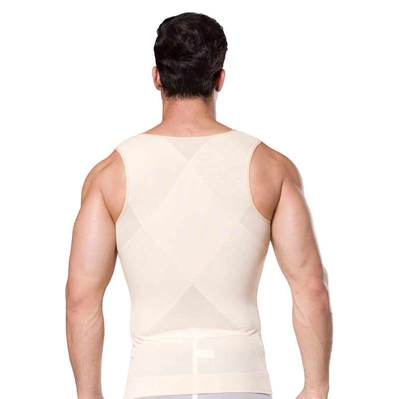 Vêtements de modelage du corps pour hommes, abdominoplastie, ceinture de poitrine et de taille, modelage du corps, sous-vêtements amincissants, gilet serré, réduction du ventre de bière_voghion.com