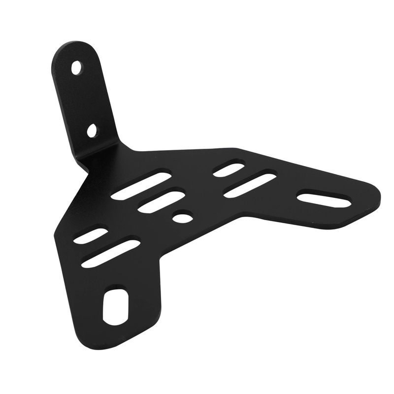 Supporto per fanale posteriore per moto - Supporto di montaggio posteriore in lega di alluminio per modifiche personalizzate alla moto (nero/viola)_voghion.com