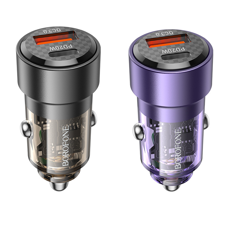 Dual Port Fast Charging PD83W Car Phone Charger 65W Universal Fast Charging For Mobile Phones_voghion.com