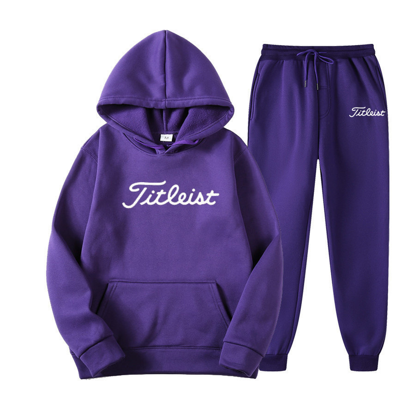Set sportivo casual da uomo e da donna con cappuccio isolante in peluche di marca alla moda della stagione 2024 primavera autunno_voghion.com