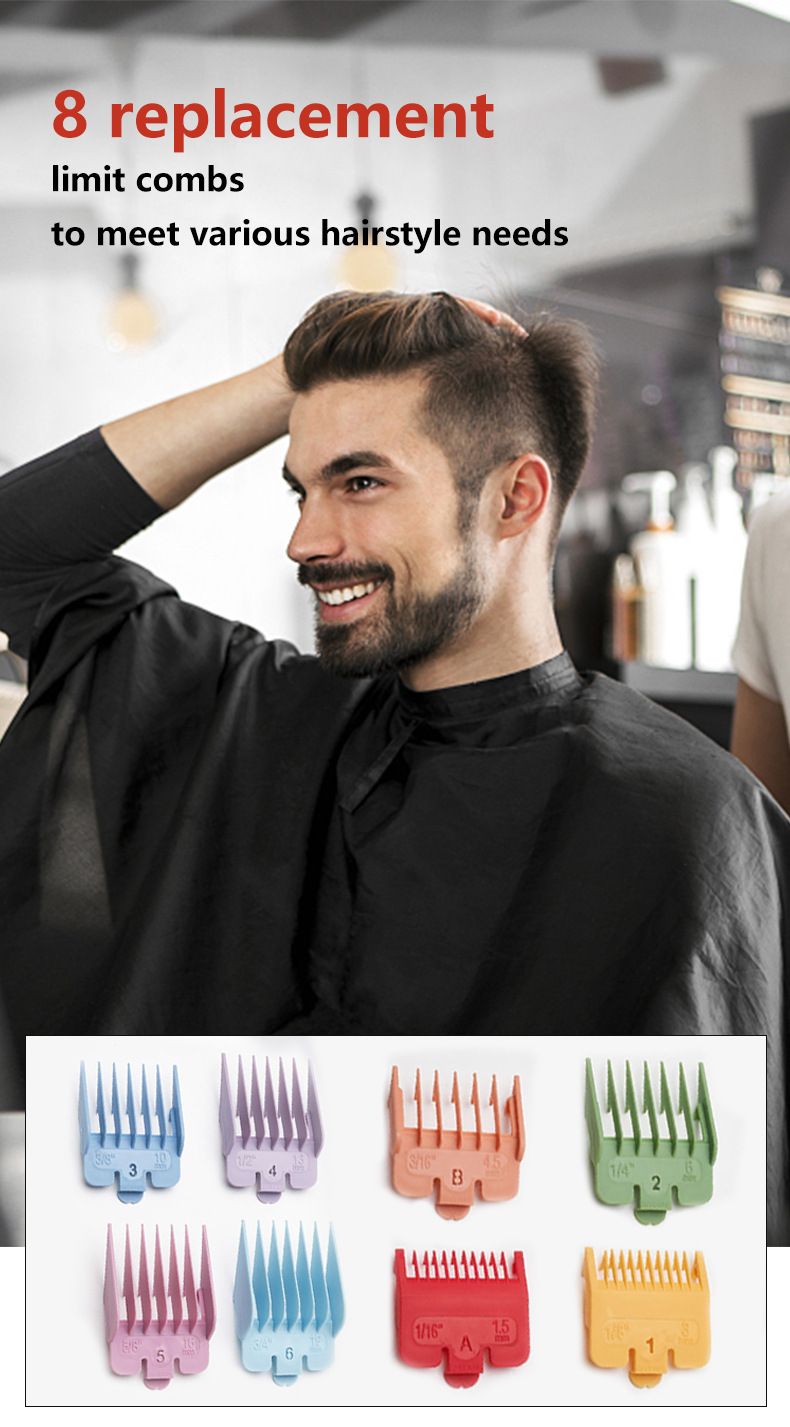 Grenzüberschreitender elektrischer Haarschneider mit neuer Farbspiegel-Haarschneidemaschine, elektrischer Haarschneider, leistungsstarke Friseurwerkzeuge, elektrischer Haarschneider, Friseurschere_voghion.com
