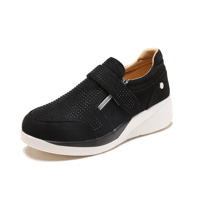 Summer Nei Moud Casual Déck Sohle Grouss Dameschong Klettverschluss_voghion.com