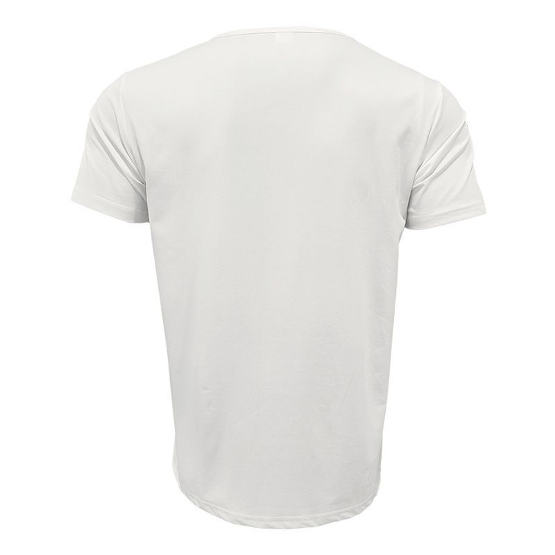 Camiseta masculina de manga curta verão 2024, decote grande, moderna, com blocos de cores, fina, Henry Top para homens_voghion.com
