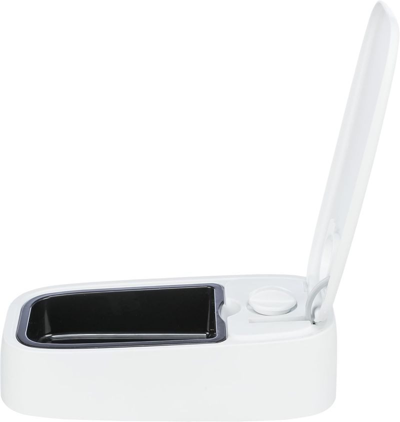 24371 Futterautomat TX1, pour Kaninchen, 300 ml/13 × 7 × 24 cm, blanc_voghion.com