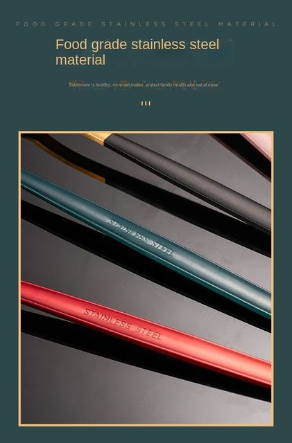 24-teiliges Goldgeschirr-Set aus Edelstahl, Steakmesser, Gabel, Kaffeelöffel, Teelöffel, Besteck, spülmaschinenfest, Küchengeschirr_voghion.com