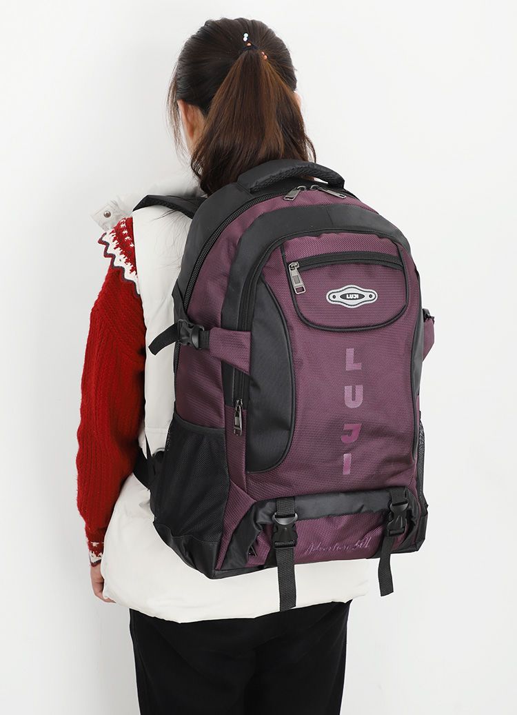 Outdoor Large Capacity 85 Liters Storage Clothes Hiking Backpack_voghion.com