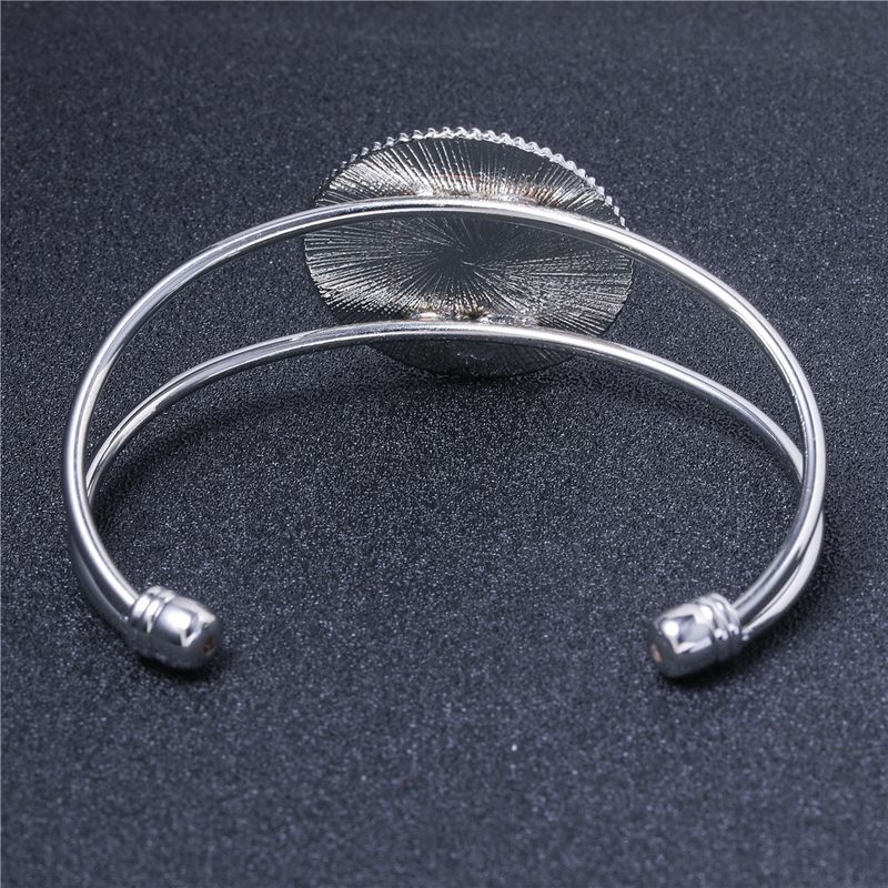 Nuovi accessori per gioielli fai da te, bracciale aperto con base tonda da 25 mm per donna_voghion.com