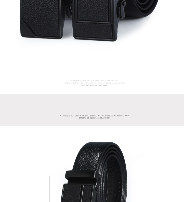 Cintos masculinos Cinto masculino de couro sintético com fivela automática de microfibra Cinto casual para negócios Produtos para barraca de mercado noturno_voghion.com