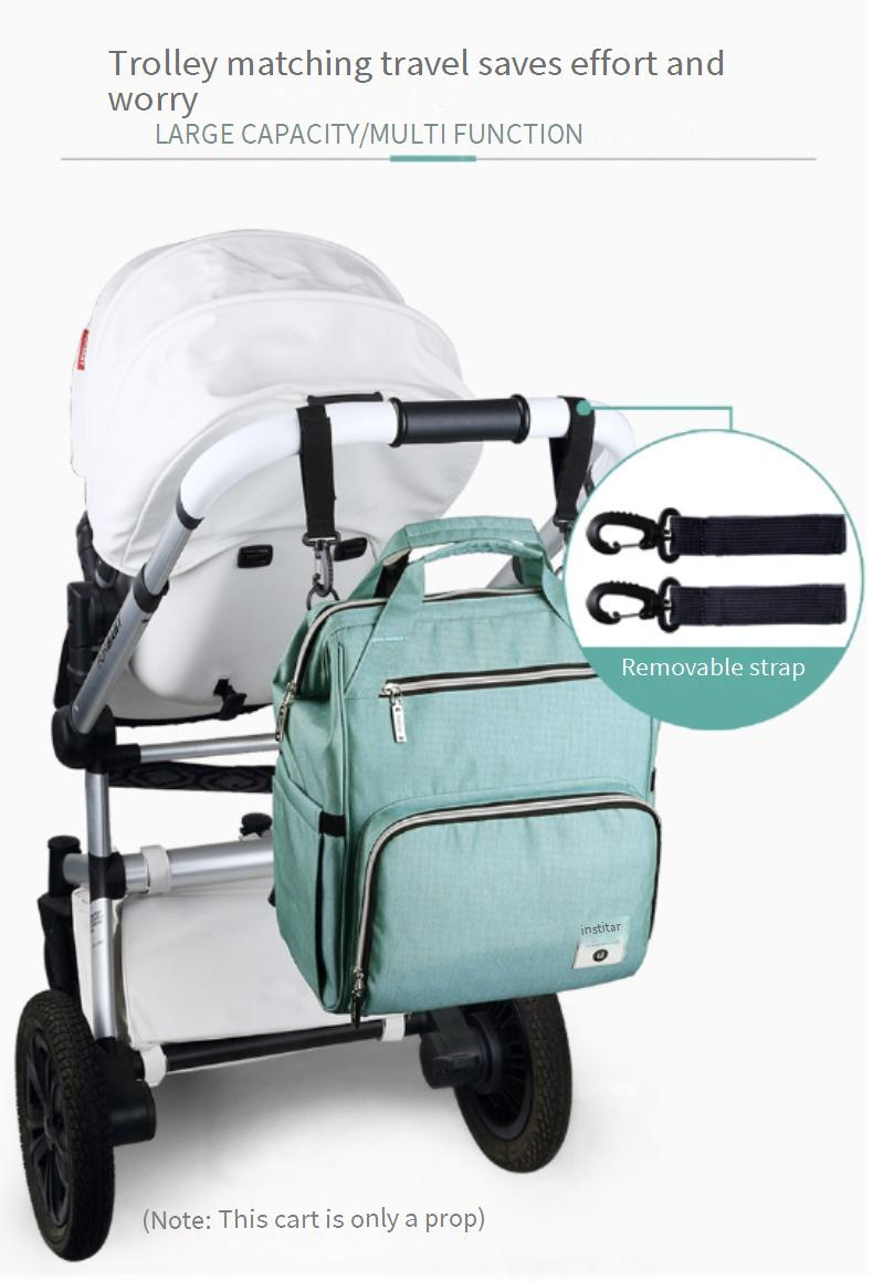 Maternity Bag Multifunctional Backpack Mommy Bag Large Capacity Multifunctional Mommy Bag Waterproof Backpack Mother And Baby Travel Bag_voghion.com