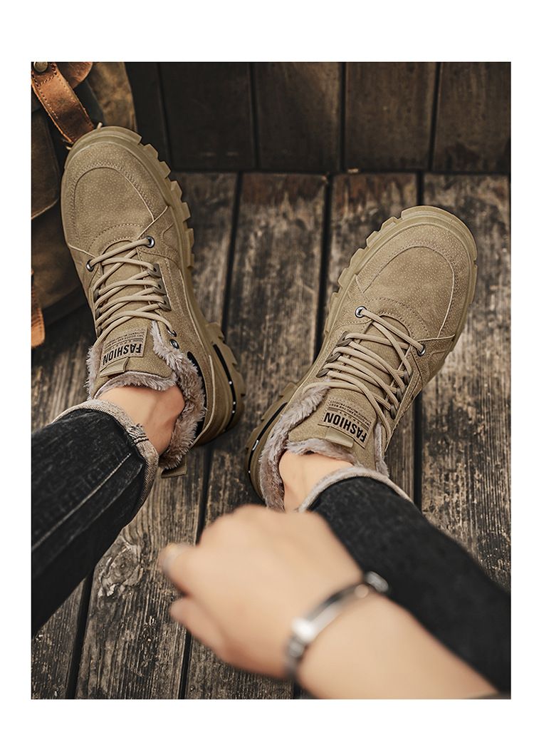 "2025. Autumn/Winter Warm Shoes, Men's Board Shoes, Sporty And Casual Men's Shoes._voghion.com