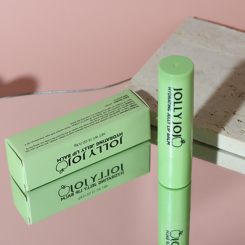 Lápiz labial de gelatina de cuatro colores JOLLY JOJO, hidratante y humectante, bálsamo labial de color, lápiz labial, maquillaje_voghion.com