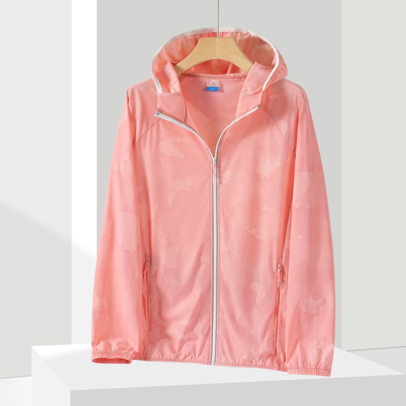 Clothing For Men, Summer Hooded Camouflage Skin Jacket, Outdoor Travel Sun Coat, UV Protection Fishing Jacket_voghion.com
