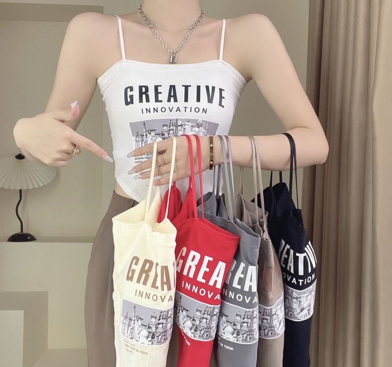 Irregular camisole, beautiful back, cushion, integrated vest, anti glare, breathable base, seamless inner layer, chest_voghion.com