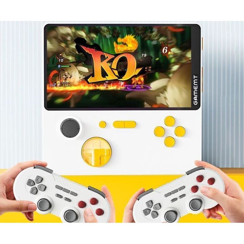 2024 New E5 Game Console Connects To TV Portable With Tens Thousands Of Games IPS HD Large Screen Dual Player Projection_voghion.com