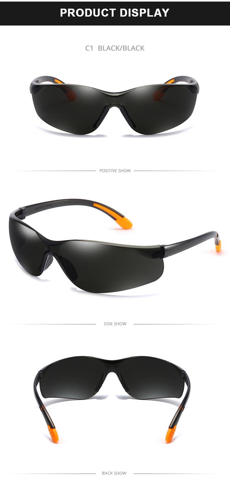 Lunettes de soleil coupe-vent surdimensionnées pour vélo de pêche en plein air, pour hommes et femmes, UV400_voghion.com