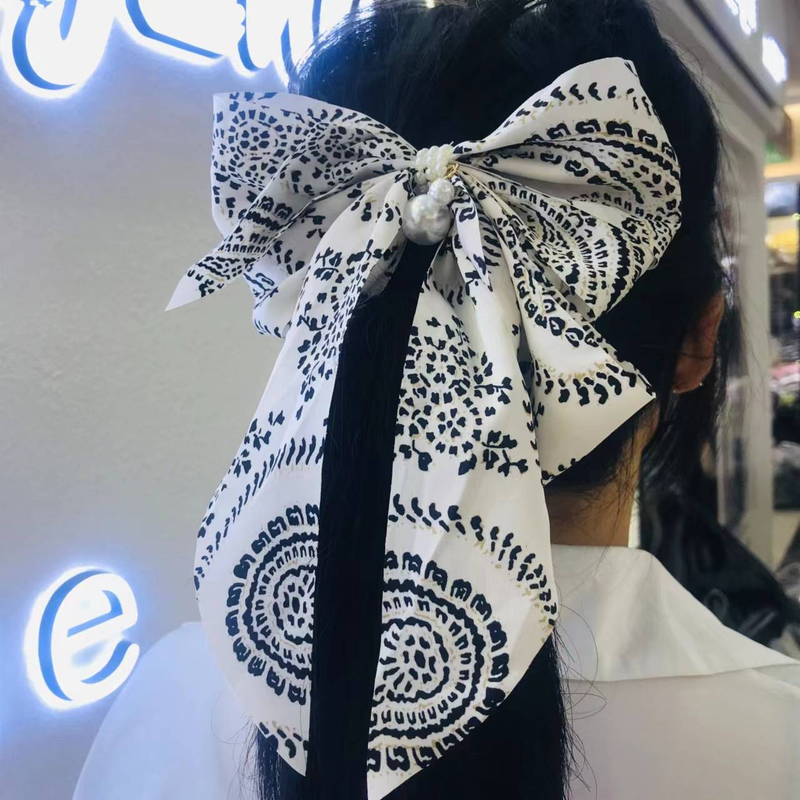 Accessoires pour cheveux 1 pièce, bandeau à large bord, cravate pour cheveux pour femmes, coiffure simple, vêtements d'extérieur quotidiens _voghion.com