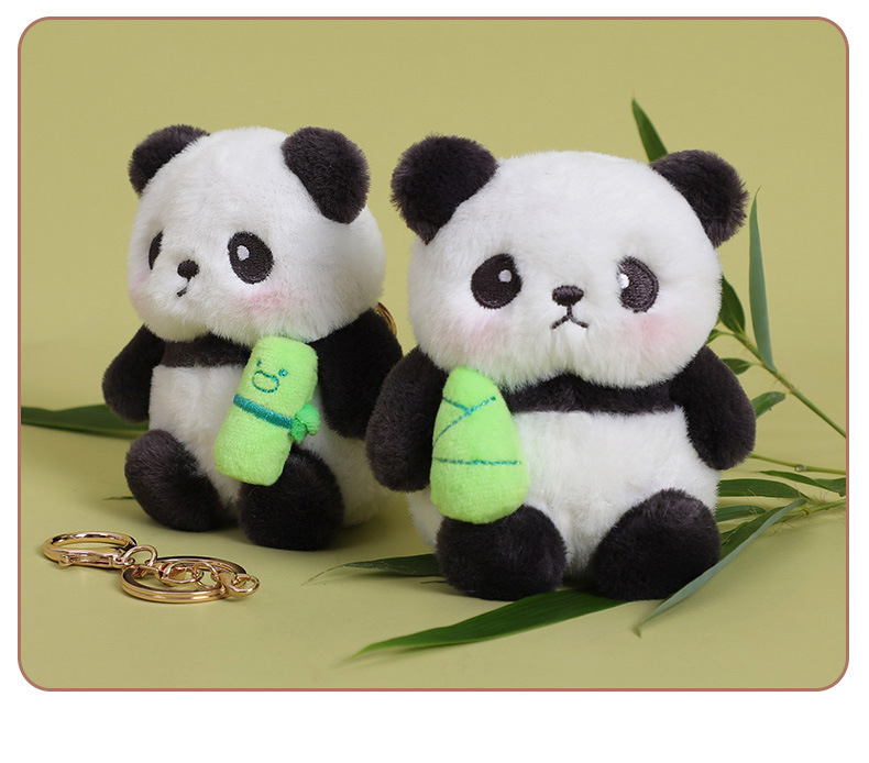 Míč Panda Přívěsek Taška Klíčenka Plyšová hračka Panenka Batoh Zvířátko Přívěsek panenka Dárek k narozeninám_voghion.com