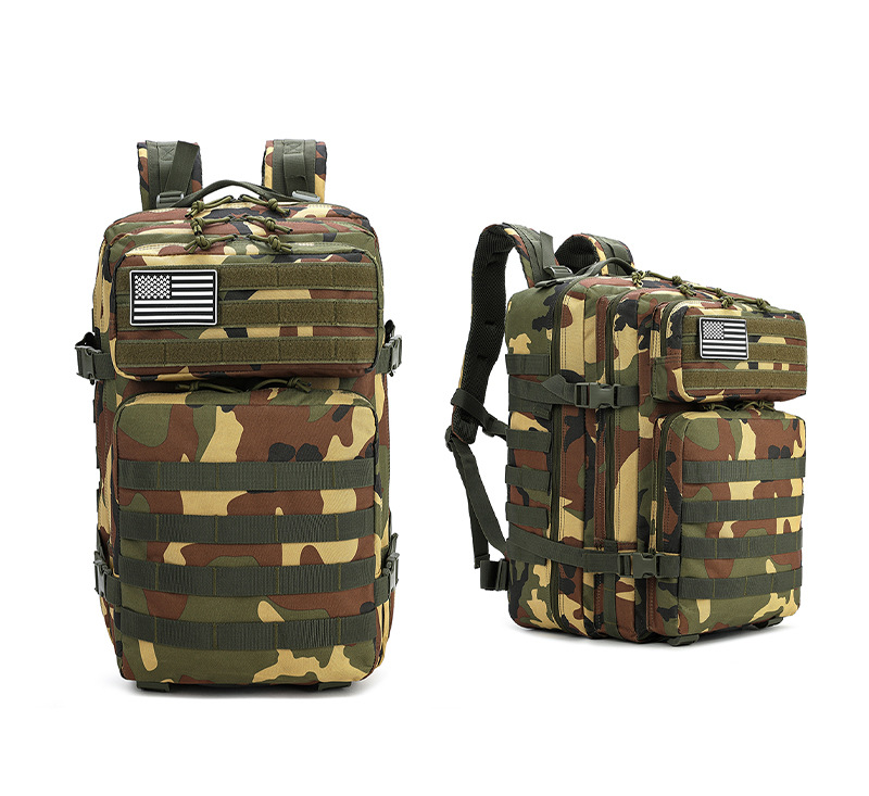 Backpack Outdoor Tactical Backpack Sports Travel Mountain Hiking Camouflage High Capacity Cycling Backpack_voghion.com