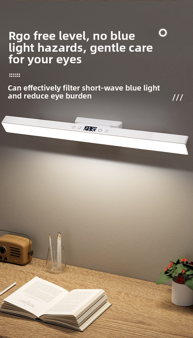 Lampada da studio USB con timer a forma di pomodoro, 3 temperature di colore e dimmerazione continua, luce da scrivania con controllo touch per la cura degli occhi e la lettura_voghion.com