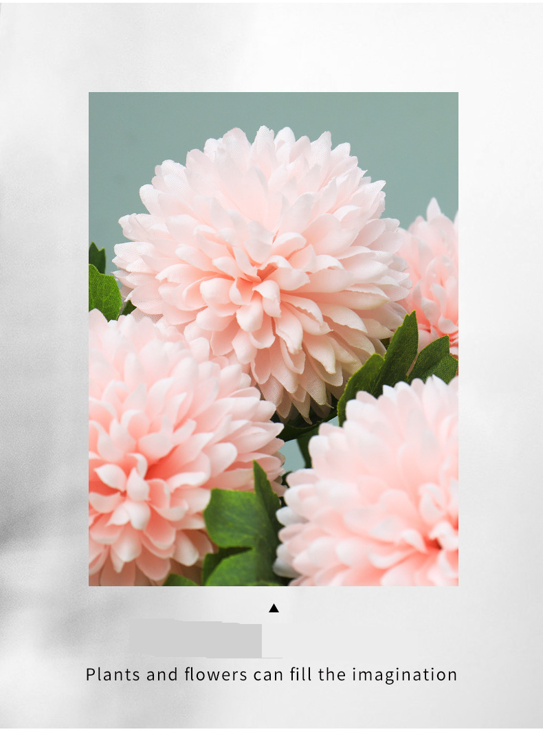 Bouquet di ortensie artificiali, tarassaco e rose: composizione floreale realistica per decorazioni domestiche, soggiorni, navate laterali per matrimoni e centrotavola._voghion.com