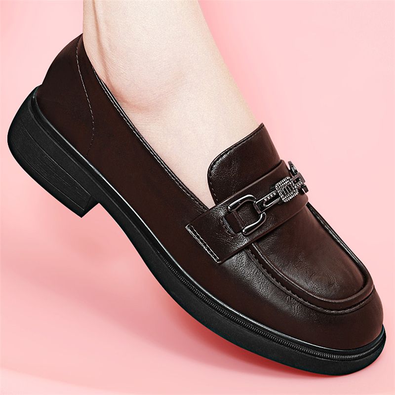 Scarpe da donna One-step-on, ballerine nere abbinabili_voghion.com