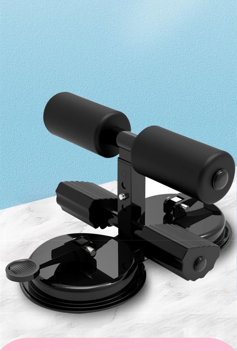 Fest installiertes Sit-Assist-Gerät, Saugnapf-Roller, Bauchmuskeltrainingsgerät, Sit-Up-Artefakt für den Haushalt_voghion.com