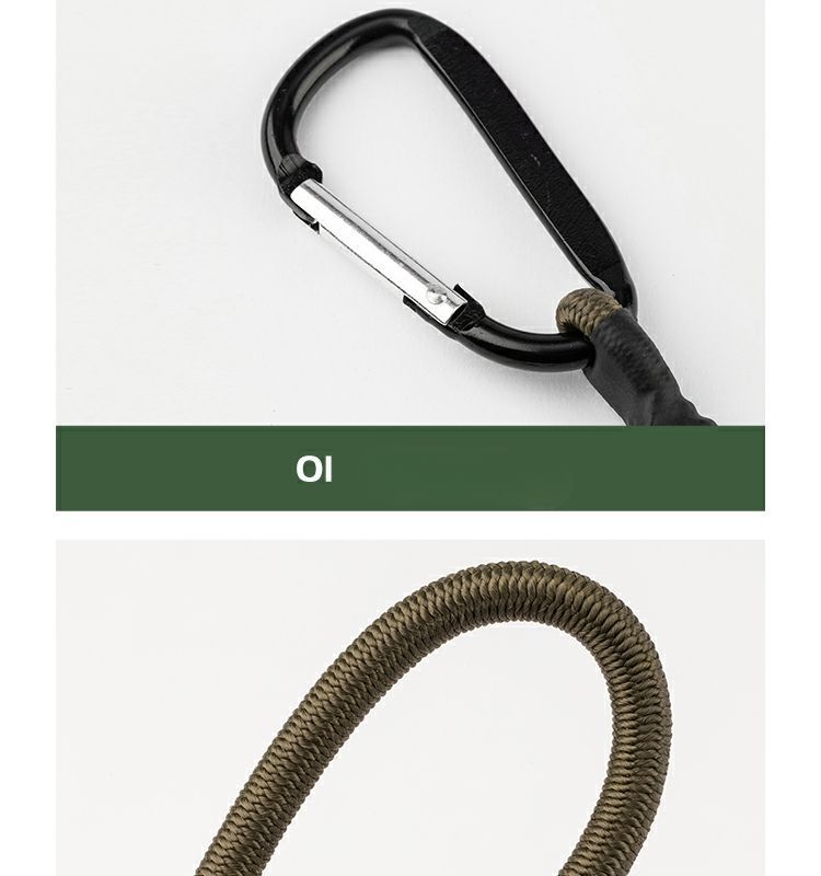 Tent Pull Rope Hook Elastic Belt Buckle Outdoor Camping Equipment Canopy Windproof Fixed Binding Accessories_voghion.com