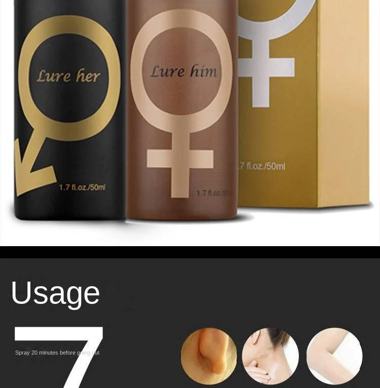 Feromona de seducción que atrae el orgasmo de las mujeres, espray afrodisíaco atractivo, Perfume para hombres, Perfume para coqueteo corporal, 50ml_voghion.com