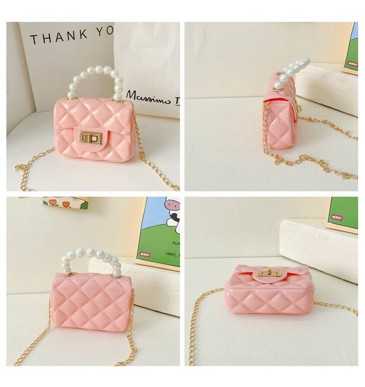 Jelly Bag Mini-Handtasche für Kinder – süße Kinder-Umhängetasche für Mädchen, stylische Mini-Geldbörse für Studenten, ideal für kleine Mädchen_voghion.com