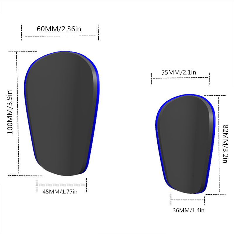 Sports un izklaide Futbola īpaši mazi mini apakšstilbu spilventiņi Mini Shin Pads futbola treniņu piederumi aizsargaprīkojuma apakšstilbu aizsargi un pēdu aizsargi_voghion.com