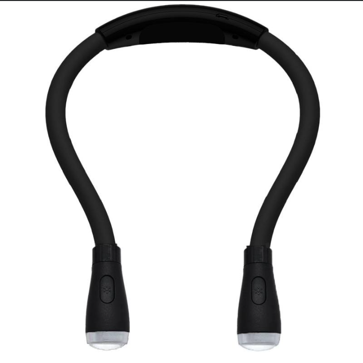Home Furniture USB Neck Reading Light Rechargeable 4LED Book Light Portable Picnic Repair Night Light_voghion.com