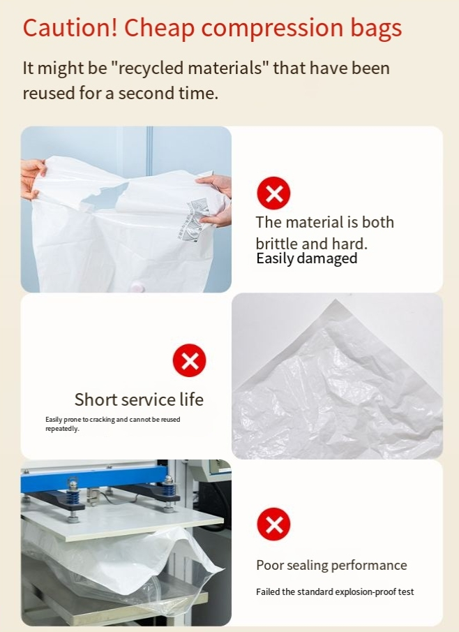 Vacuum Compression Bag Three Dimensional Bag Pumping And Pressing Dual Purpose Household Clothes Quilt Compression Bag Electric Pump Storage Bag Set_voghion.com