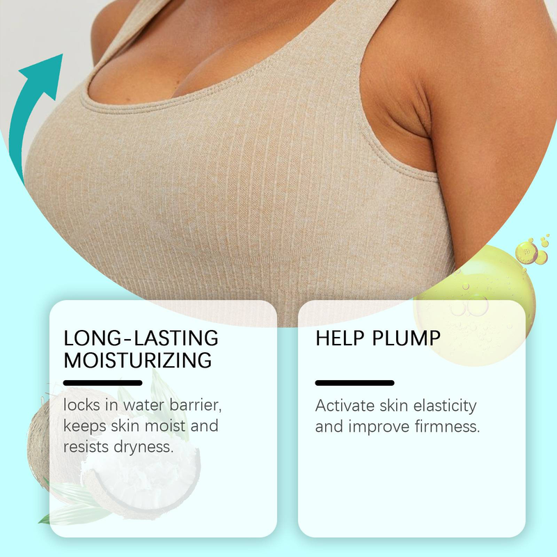 Chest Lifting Serum - Moisturizing, Plumping & Firming Essence For Fuller Breast Curves & Smooth Skin_voghion.com