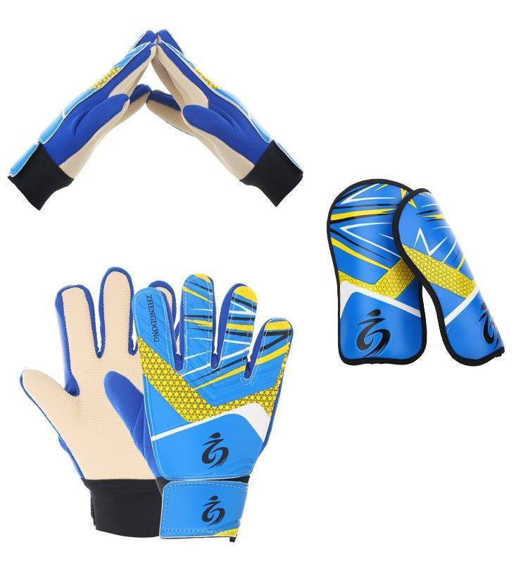 Professional Youth Goalkeeper Gloves With Finger Protection & Thick Latex Grip – Breathable & Flexible For Soccer Training (Sizes 5-7)_voghion.com