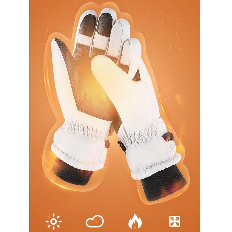 Guanti da sci invernali, touch screen, moto, isolamento in peluche, guida spessa, impermeabili, antivento, resistenti al freddo,_voghion.com