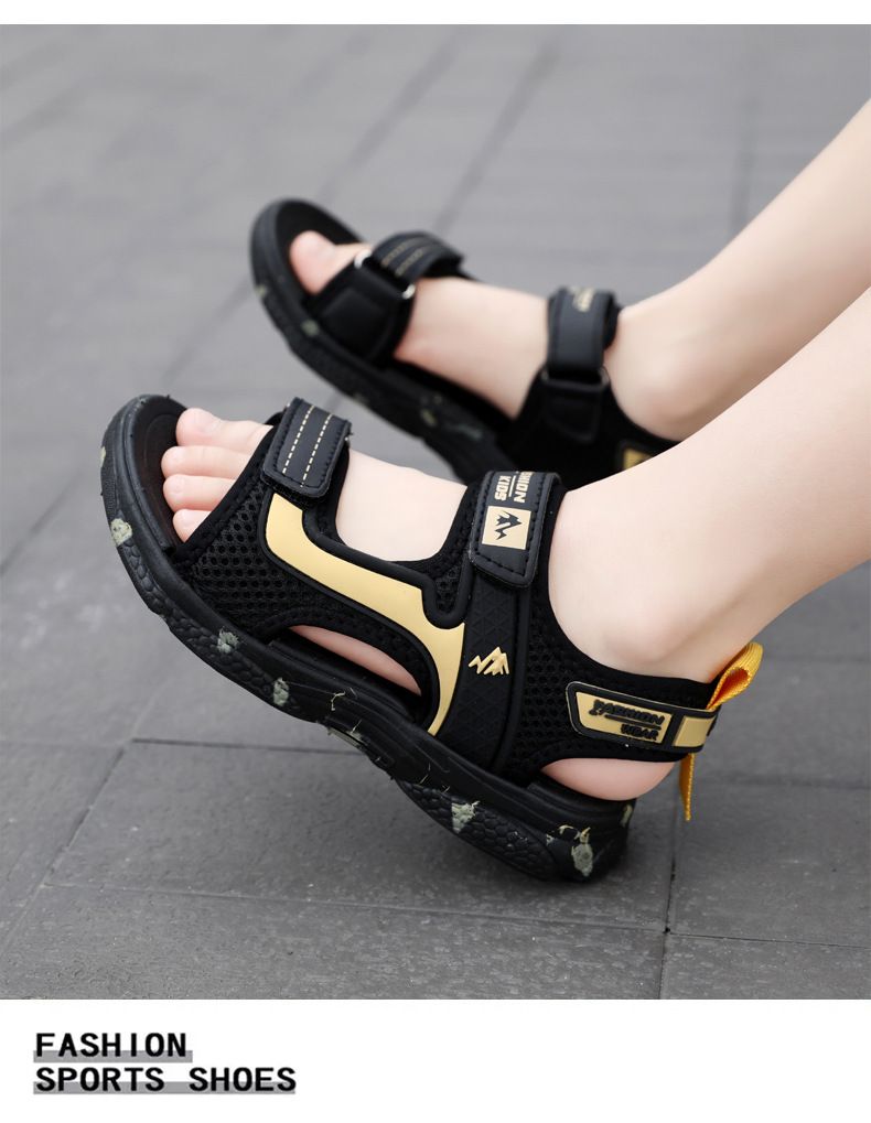Children's Shoes New Style Medium And Large Children Summer Baby Children Non Slip Soft Bottom Beach Shoes_voghion.com